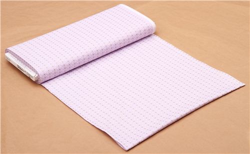 light purple fabric with mini white gold glitter heart by Michael Miller USA 3