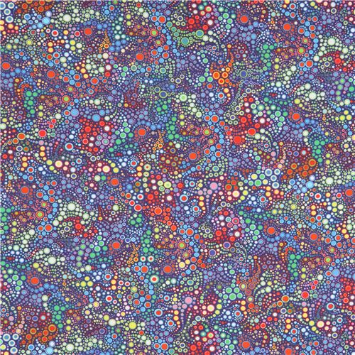 colorful dot Effervescence Digital Robert Kaufman fabric Fabric by Robert  Kaufman - modeS4u