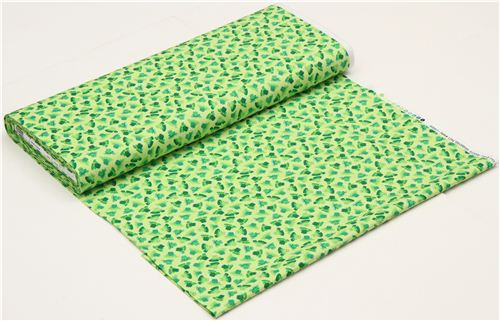 limetten grner Frosch Stoff von Timeless Treasures USA 3
