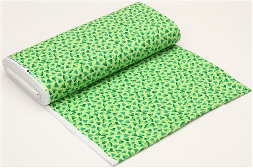 lime green frog flannel fabric Timeless Treasures USA 3