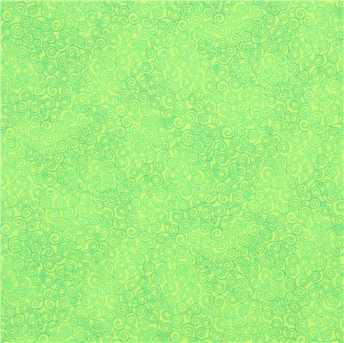 Lime Green Swirl Flannel Fabric Timeless Treasures Usa Modes4u