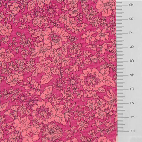 Flower Patches Magenta Fabric Yardage, SKU: 90659-28