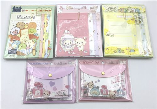 mini Korilakkuma and friends letter and envelope set by San-X 8