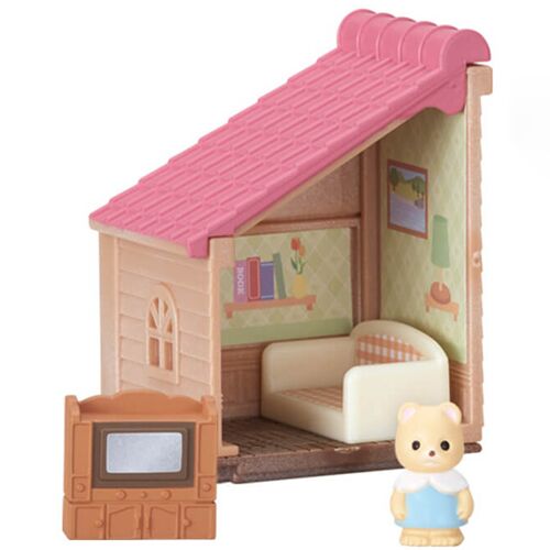 Mini Sylvanian Family Rabbit and Bear zuf�lliges Gashapon-Kapselspielzeug 2