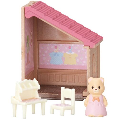 Mini Sylvanian Family Rabbit and Bear zuf�lliges Gashapon-Kapselspielzeug 3