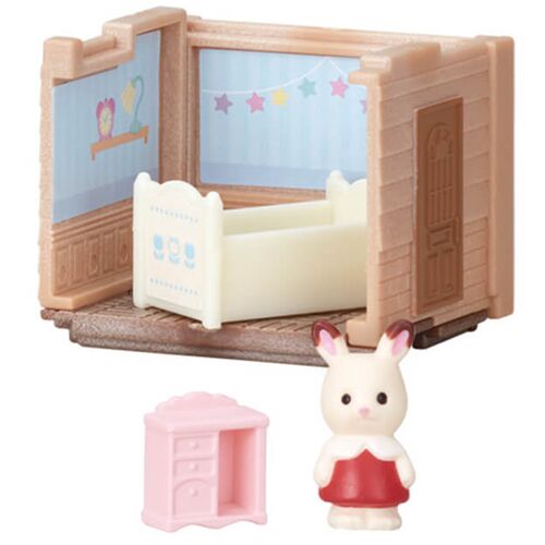 Mini Sylvanian Family Rabbit and Bear zuf�lliges Gashapon-Kapselspielzeug 5