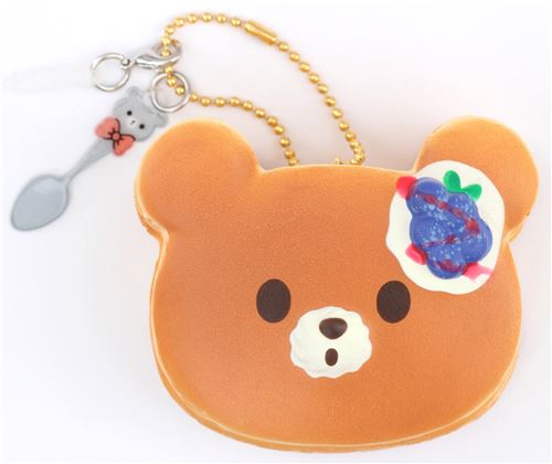 mini blueberry bear pancake squishy by Puni Maru - Food Squishy - Squishies - Kawaii Shop modeS4u