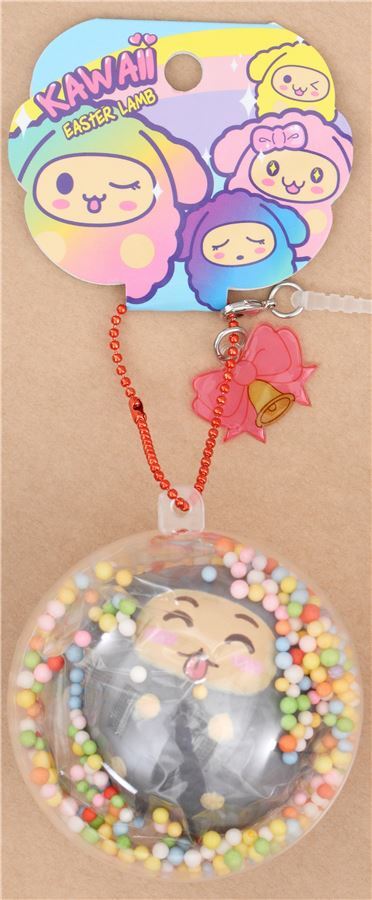 mini grey tongue Easter Sheep squishy by Puni Maru 3