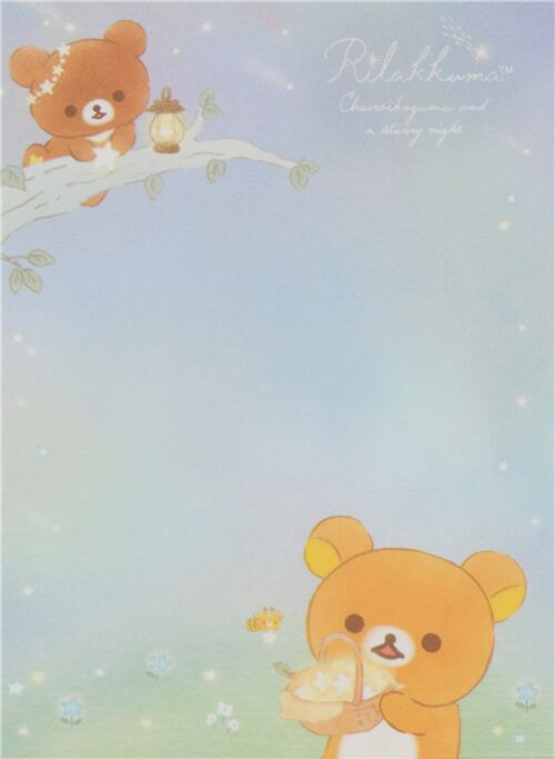 mini memo pad with Kogumachan and Rilakkuma by San-X 4