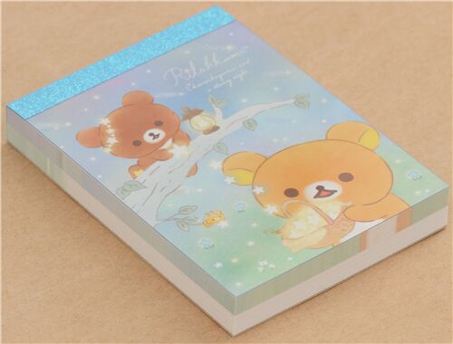 mini memo pad with Kogumachan and Rilakkuma by San-X 6