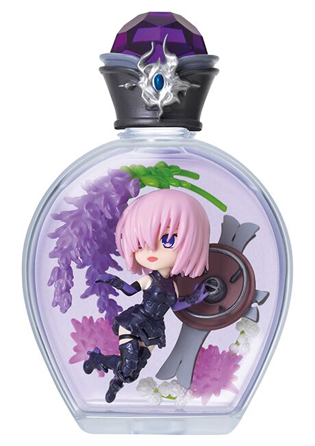 miniature Mash Kyrielight purple jewel top Fate Grand Order flower herbarium 3