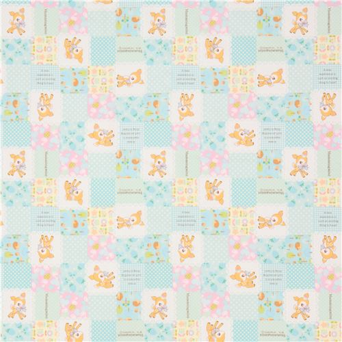 beige yellow Hello Kitty heart leopard pattern oxford fabric Fabric by  Sanrio - modeS4u