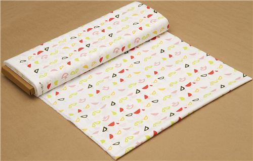 monaluna bird organic fabric from the USA red-yellow-green 3