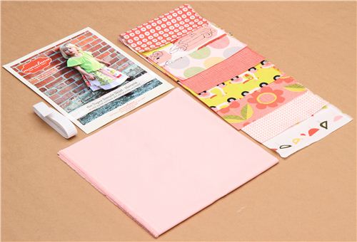 monaluna sewing kit for girl's skirt Havana 4