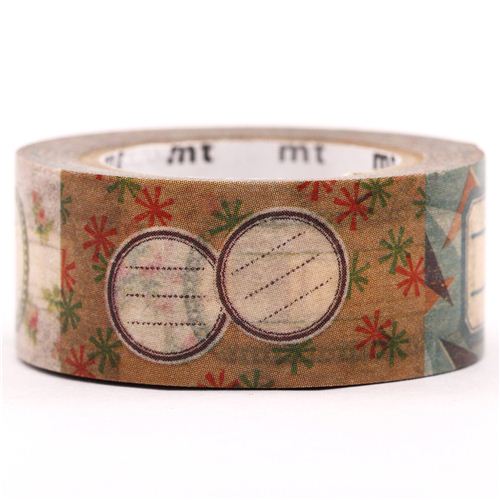 mt Washi Tape deco tape mini label name tag modeS4u