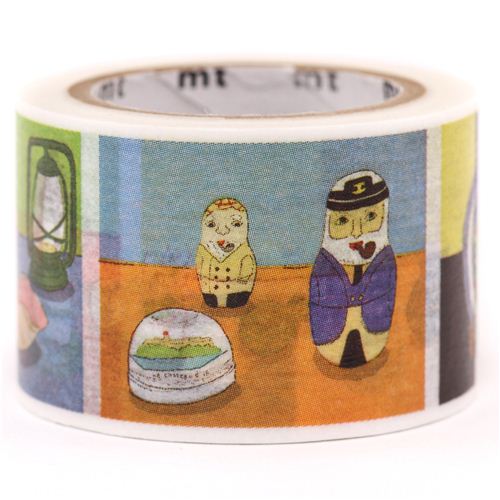 mt Washi Tape Klebeband Designer Kunst Maritim 1