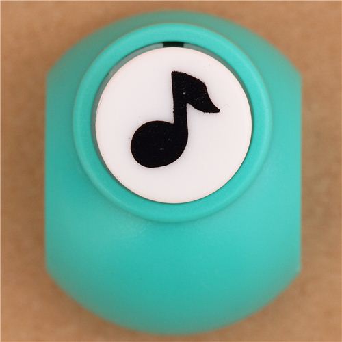 Perforador papel kawaii manualidades nota musical Japón modesS4u