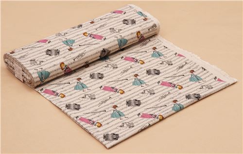 natural color Canvas fabric children music instrument note from Japan 4
