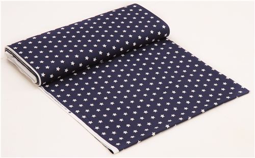 navy blue star pattern fabric by Dear Stella USA 5