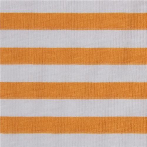 ocre and grey stripe knit fabric Robert Kaufman  2