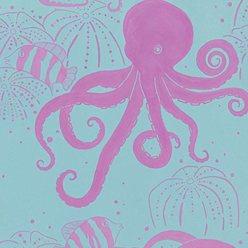 octopus pattern fabric