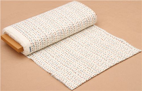 off-white Bobbers Orange birch organic flannel fabric camping caravan trailer 3