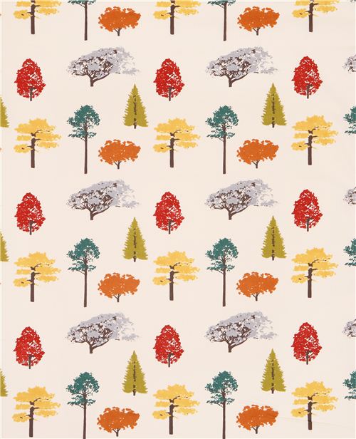 off-white Canopy tree forest poplin organic fabric birch USA 2
