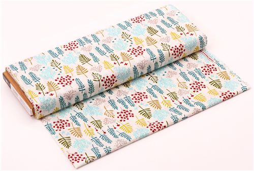 off-white Cloud 9 flower organic fabric Clearing 3