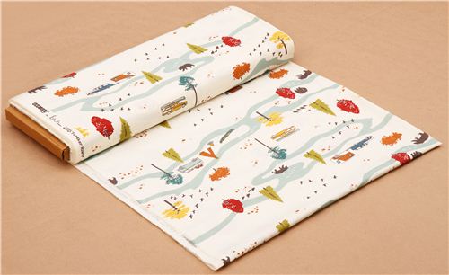 off-white Feather River Main camping forest poplin organic fabric birch USA 3