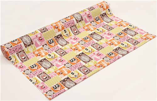 off-white Kokka Little Red Riding Hood Patchwork fabric 3