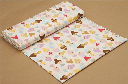 eierschale Ballerina M�dchen Stoff von Robert Kaufman USA 3