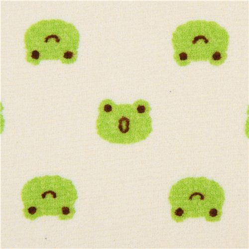 off-white frog toweling fabric Cosmo Japan 1