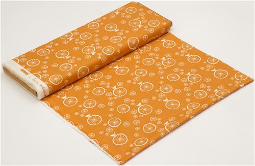 orangener birch Bio-Stoff Birdie Spokes mit R�dern und Vogel 3
