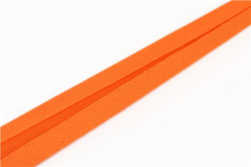 1 m Ruban de biais double orange pour bordure de 3 cm de large 2