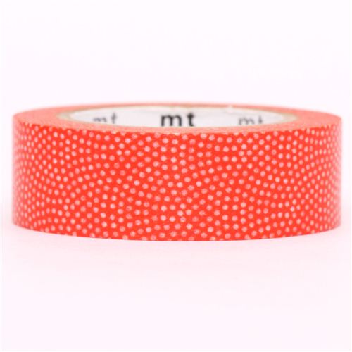 orange mini dots mt Washi Masking Tape deco tape - Washi Masking Tapes ...