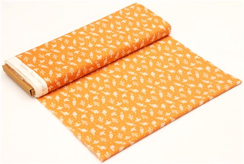orange rocket birch organic fabric from the USA spaceship 3