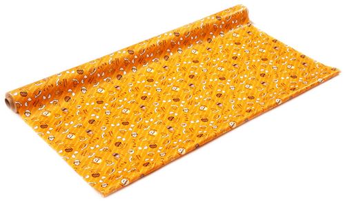 orange-yellow Gudetama funny yolk cracked egg laminate fabric Sanrio Japan 4