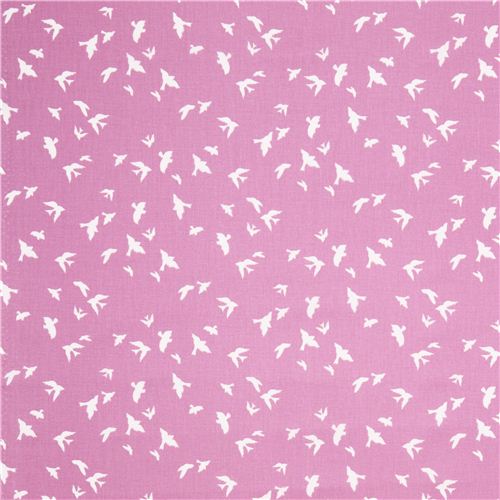 orchid bird martin fabric by Michael Miller flight USA 2