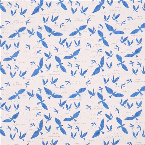 organic Cloud 9 bird fabric - modeS4u