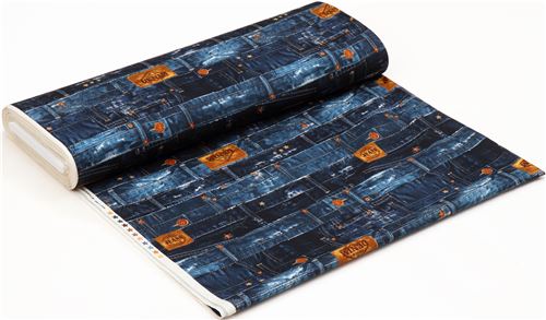 oxford fabric with denim design by Cosmo 3