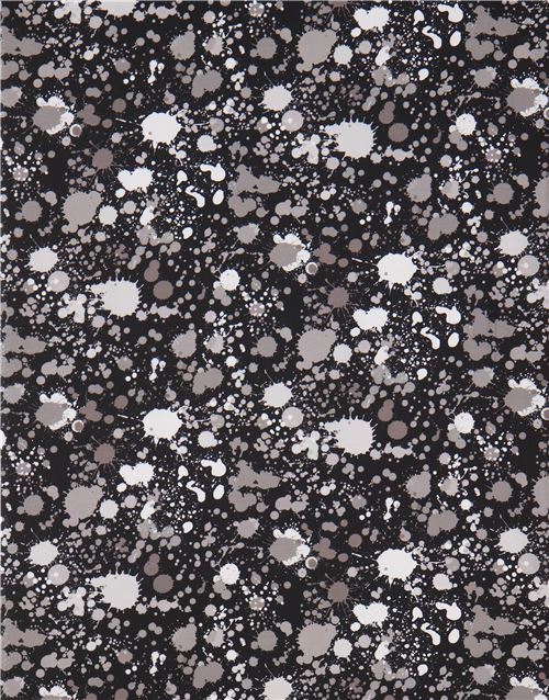 paint splatter fabric by Robert Kaufman modeS4u