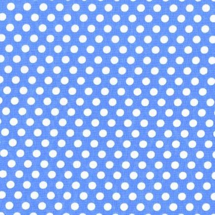 pale blue Michael Miller polka dot fabric Kiss Dot 1