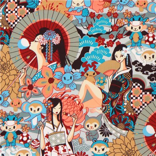 CosInStyle Anime Scroll Poster for Character Pattern - Fabric India | Ubuy
