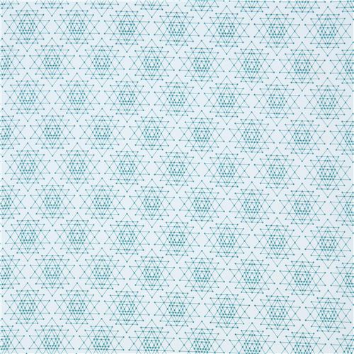 pale green Robert Kaufman fabric triangle star shape Palm Canyon 2