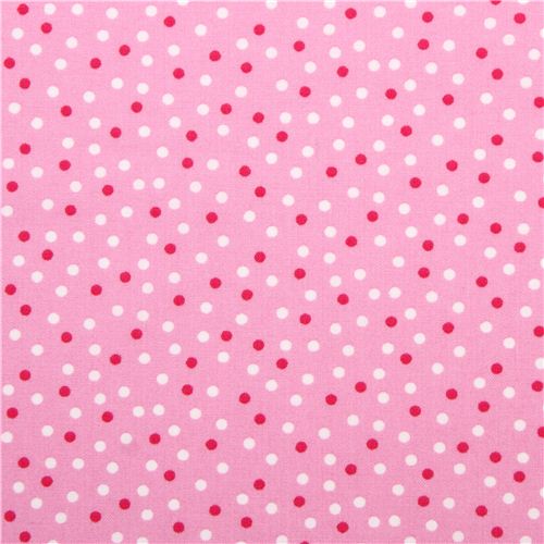 pale pink Robert Kaufman dot fabric Remix Pink - Dots ...