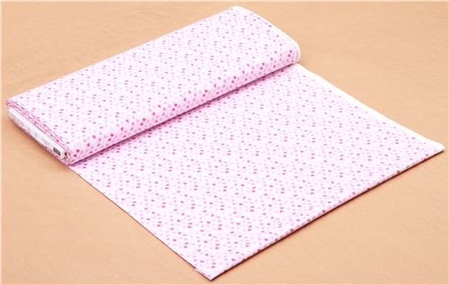 rosaner Herzen Stoff Timeless Treasures USA 4