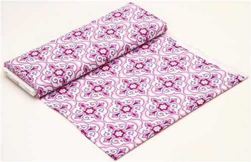 pale pink ornament fabric par Michael Miller from the USA 3