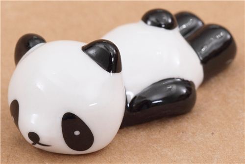 panda bear ceramic chopstick rest bento sleepy panda - Cutlery - Bento ...