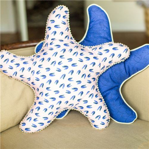 peach cute oyster pearl Cloud 9 organic cotton fabric Underwater 3