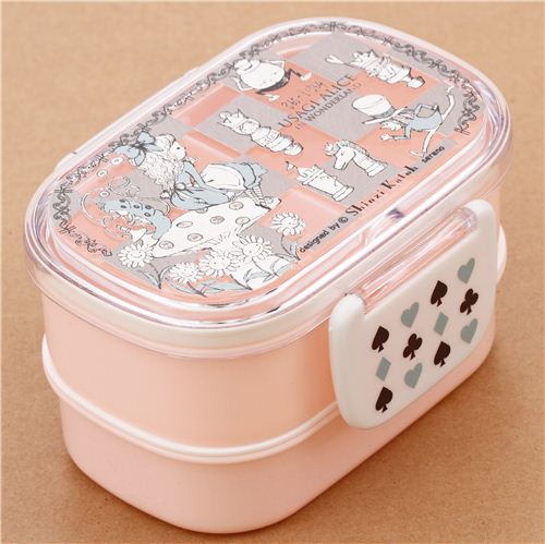 pink Alice in Wonderland fairy tale Bento Box Lunch Box from Japan ...